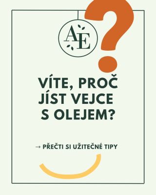 🔥 Tvůj mozek, svaly i imunita volají po jedné věci: bílkovinách. A vejce jsou jejich přirozený zdroj. ✨Stačí pár kapek...